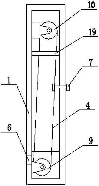 Student sitting height and table and chair height difference measuring scale