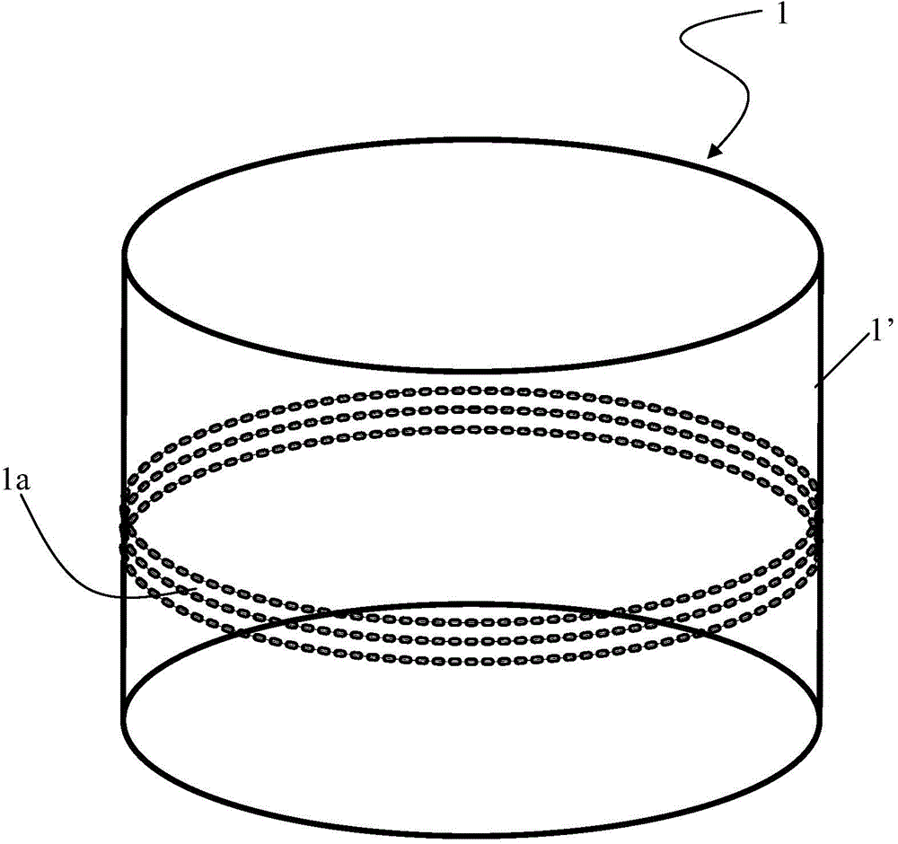 Oriented silicon steel strip with diagonal stripes, and production method thereof