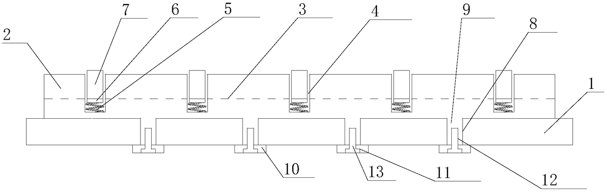 A self-cleaning alarm brake pad