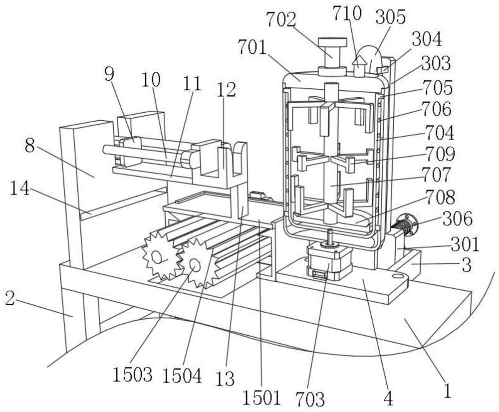 Harmless treatment device for sludge