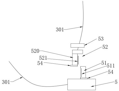 Remote real-time measuring device for diameter at breast height of tree