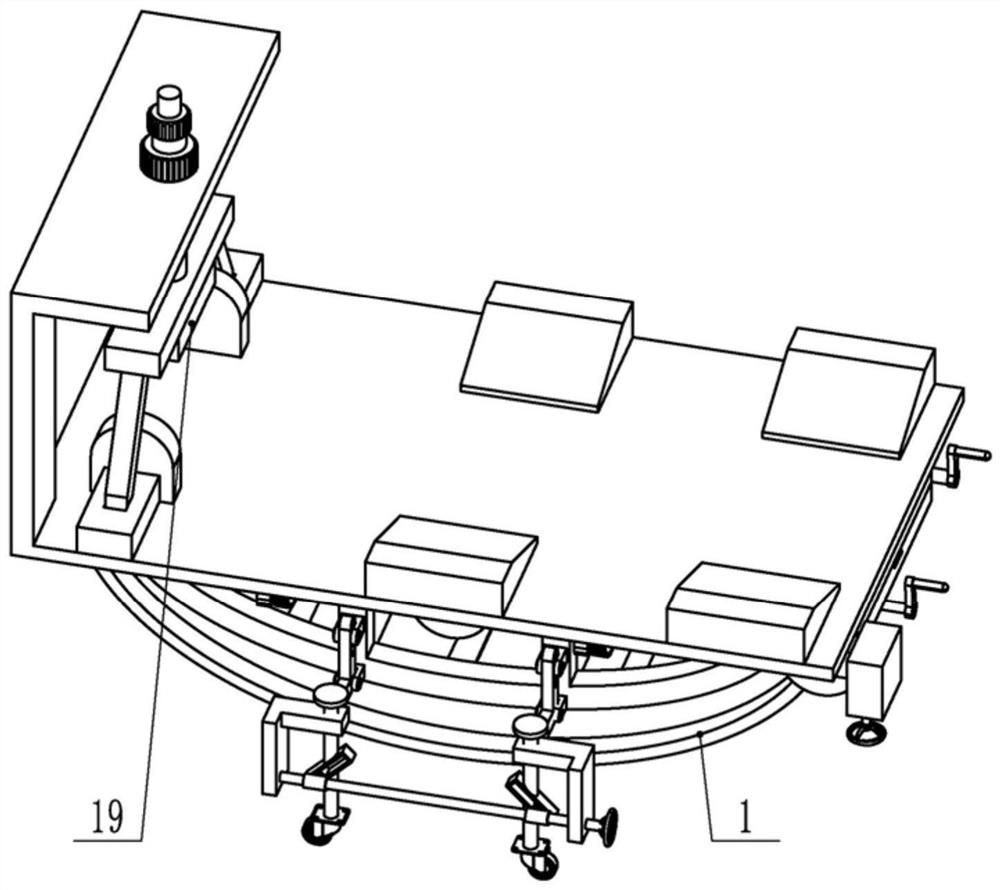 A positioning device for esophageal cancer treatment