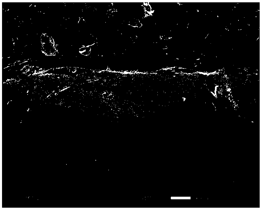 Method for continuous laser impacting micro particles to be melt-injected through injecting force formed by laser impacting work