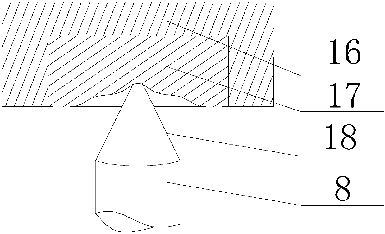 Anticorrosion flow guide structure for natural gas wells