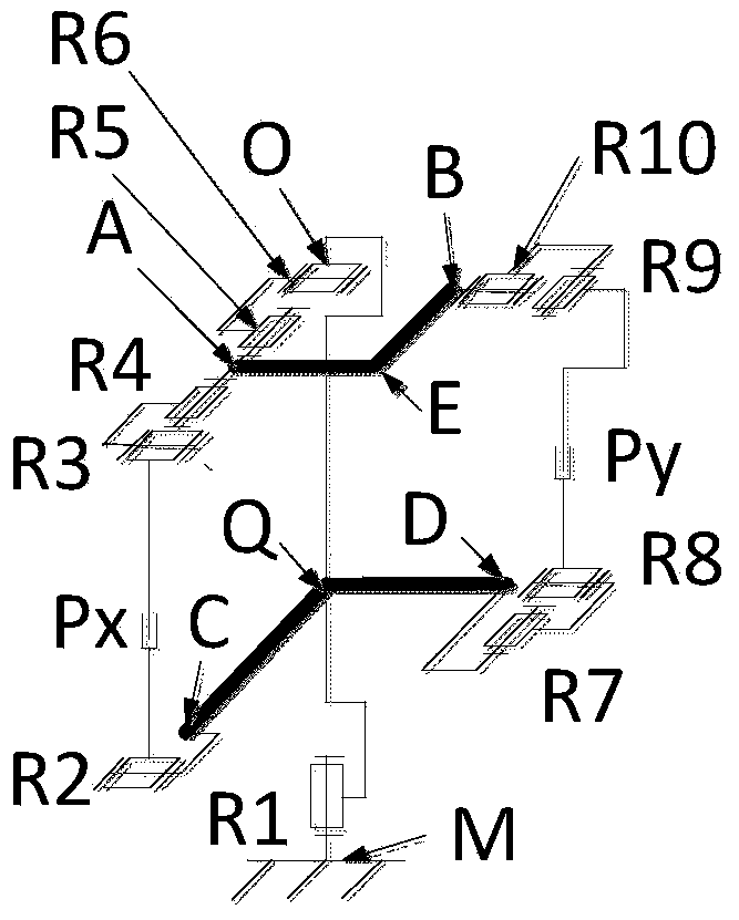 Series-parallel connection ball joint device