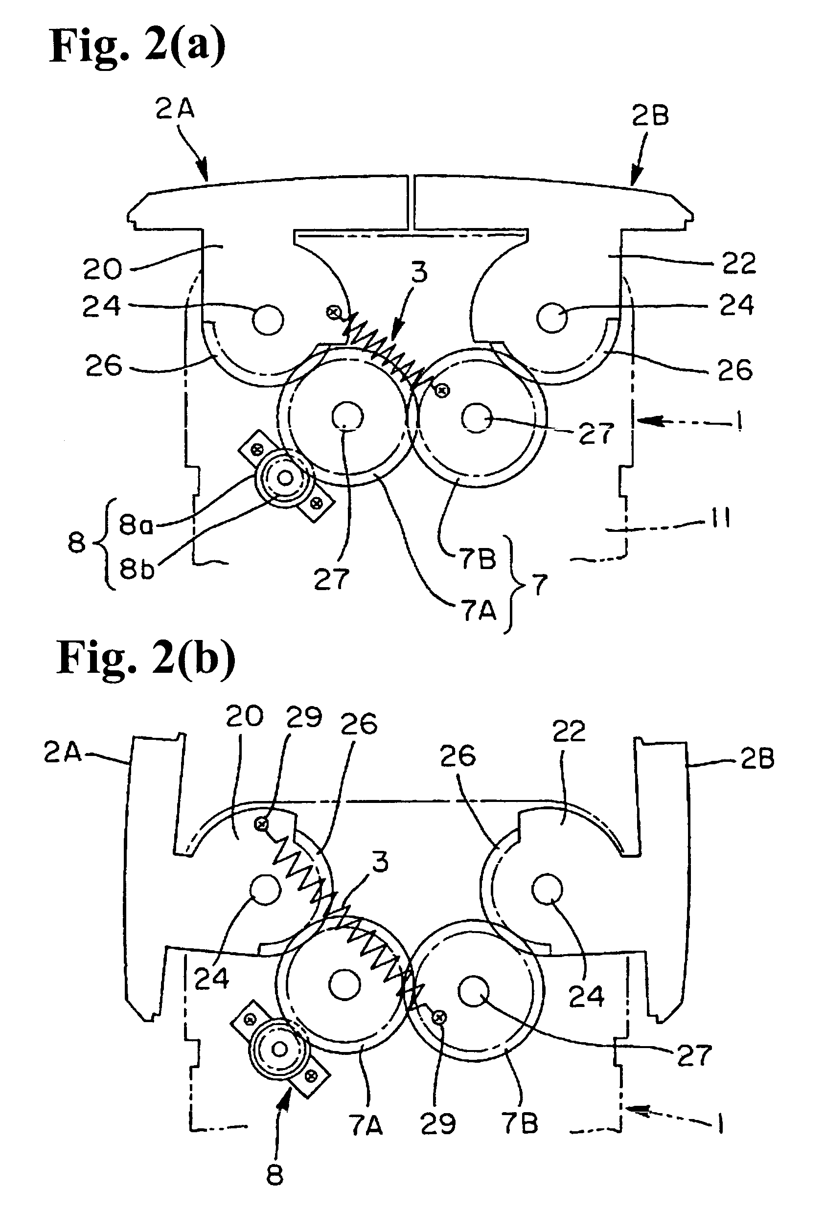 Cover opening and closing mechanism