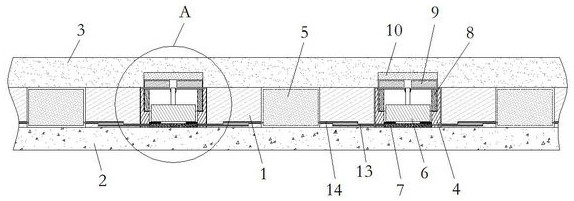 A device for preventing displacement of deep vein catheter during blood purification