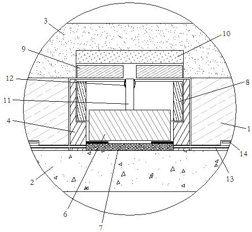 A device for preventing displacement of deep vein catheter during blood purification