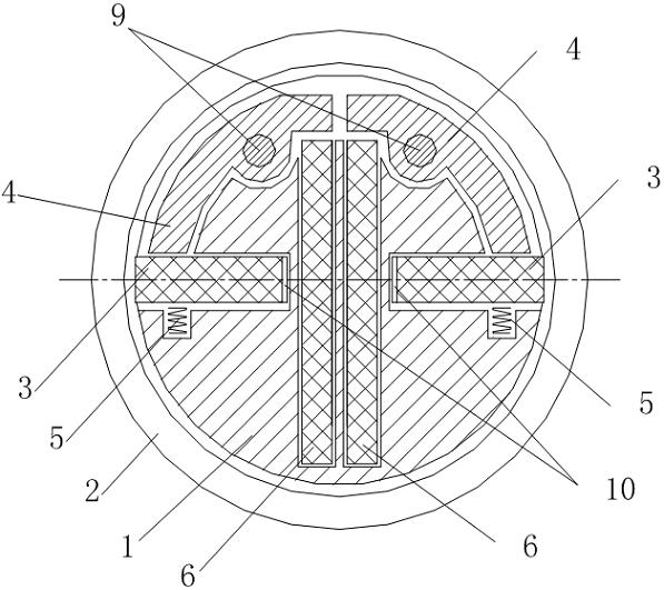 Ultrasonic disk motor with clutch and displacement amplification mechanism and working method thereof