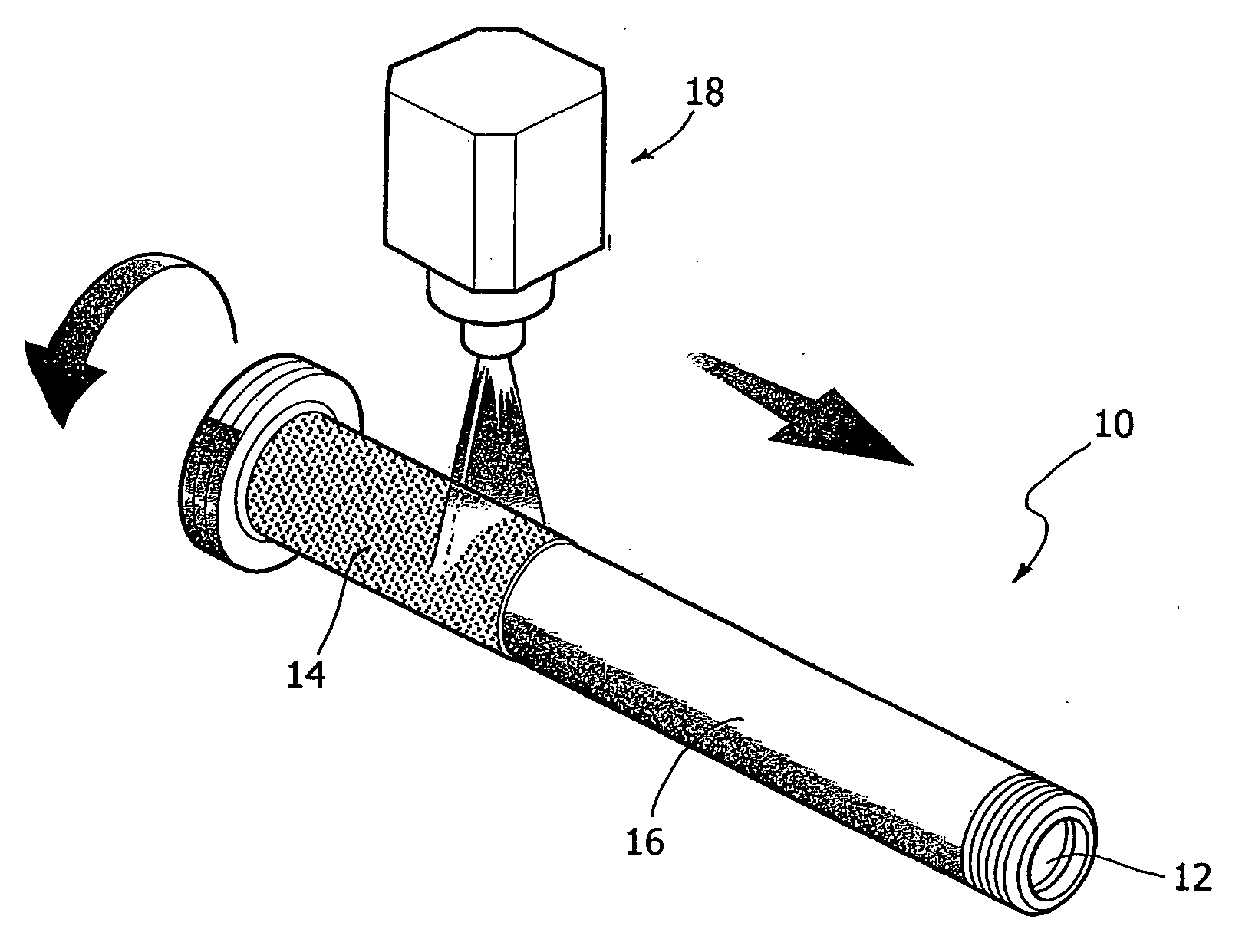 Method for producing heated components for injection moulding apparatus and heating equipment in general