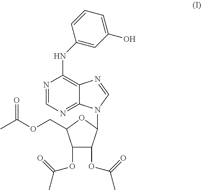 Triacetyl-3-hydroxyphenyladenosine and its use for regulating blood fat