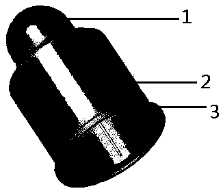 Anti-UV (Ultraviolet) screw protecting sleeve and preparation method thereof