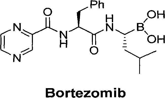 Method for synthesizing bortezomib