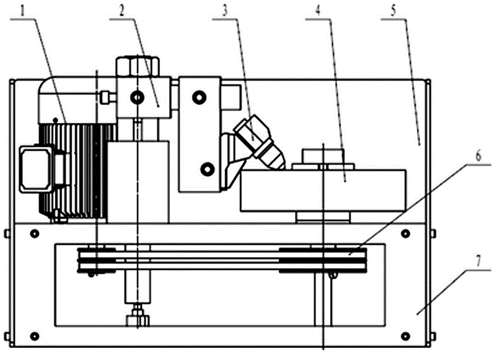 Pick friction and wear test device