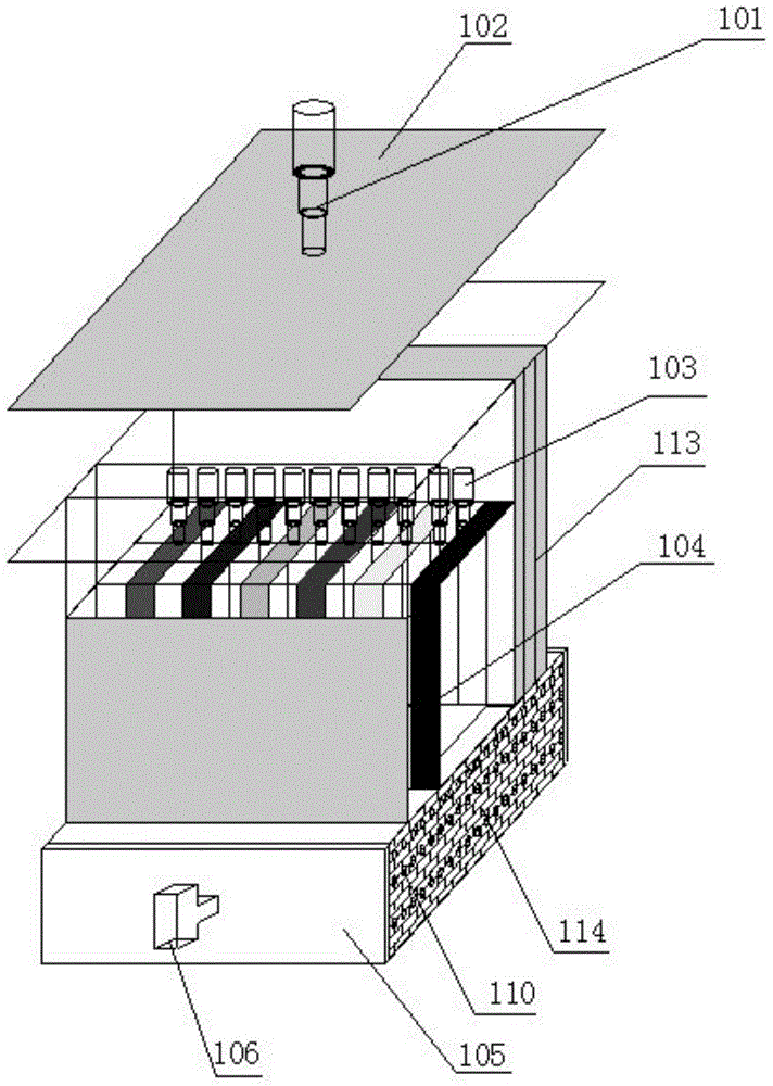 A mining damage simulation test device for the bottom plate of mine working face