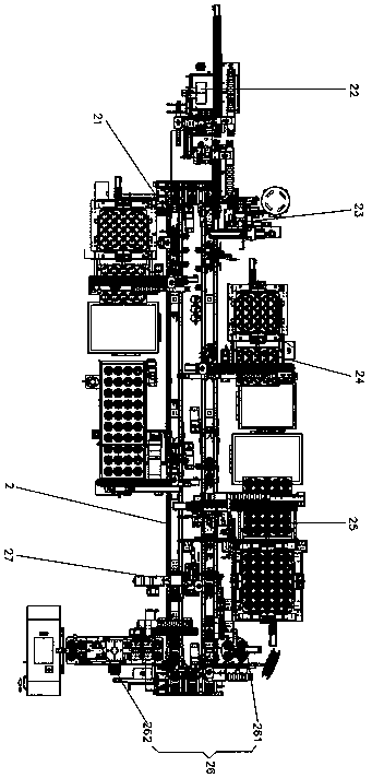 Smoke alarm automatic assembling production line