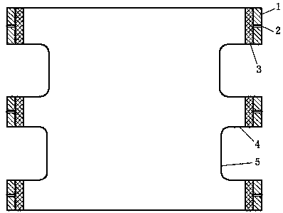 Profiled roll heat treatment method with large requirement drop for roll body and roll neck