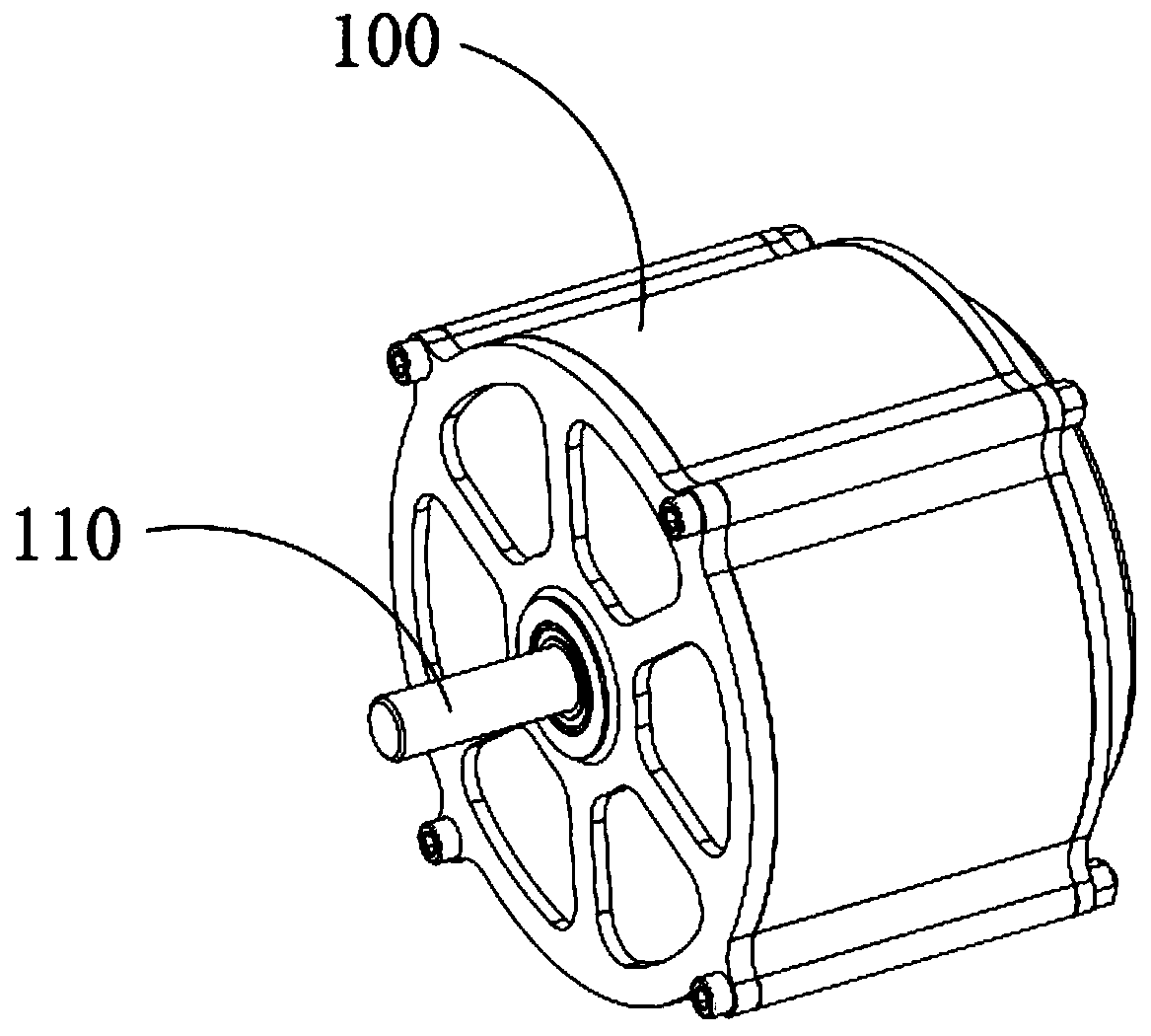 Generator magnetic flux adjusting assembly