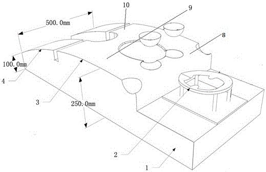 Body position pad for prone position operation