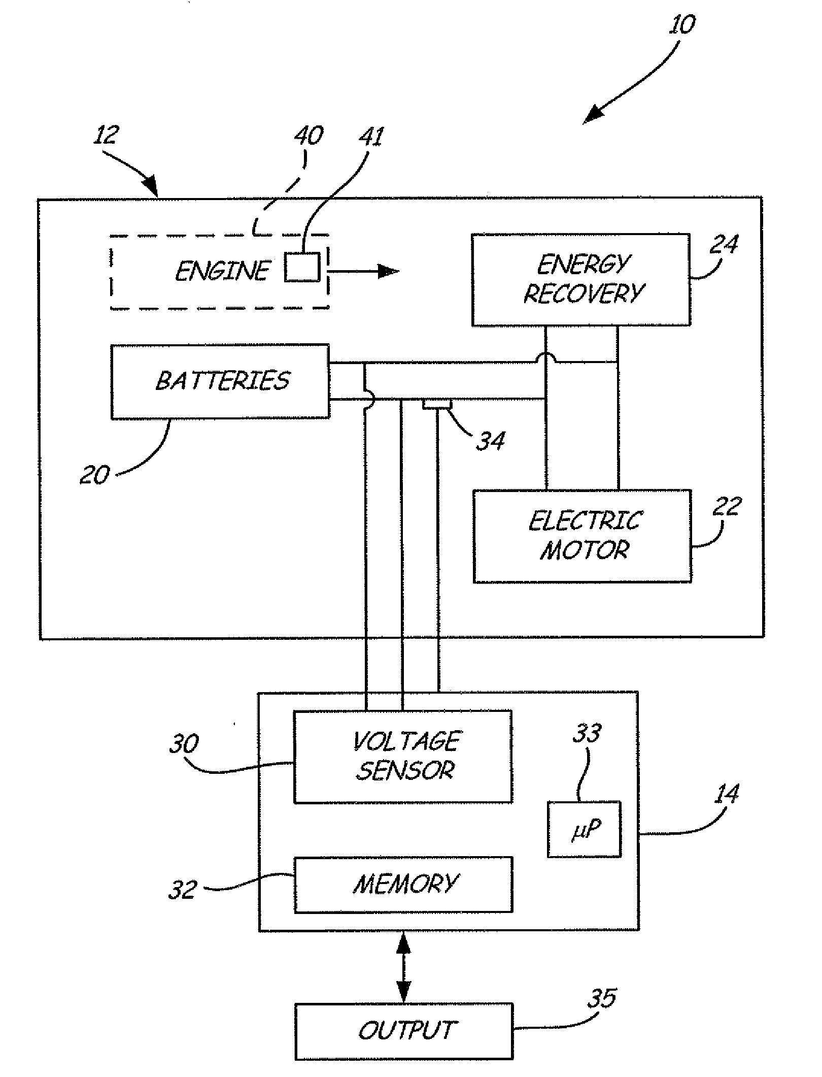 Battery tester for electric vehicle