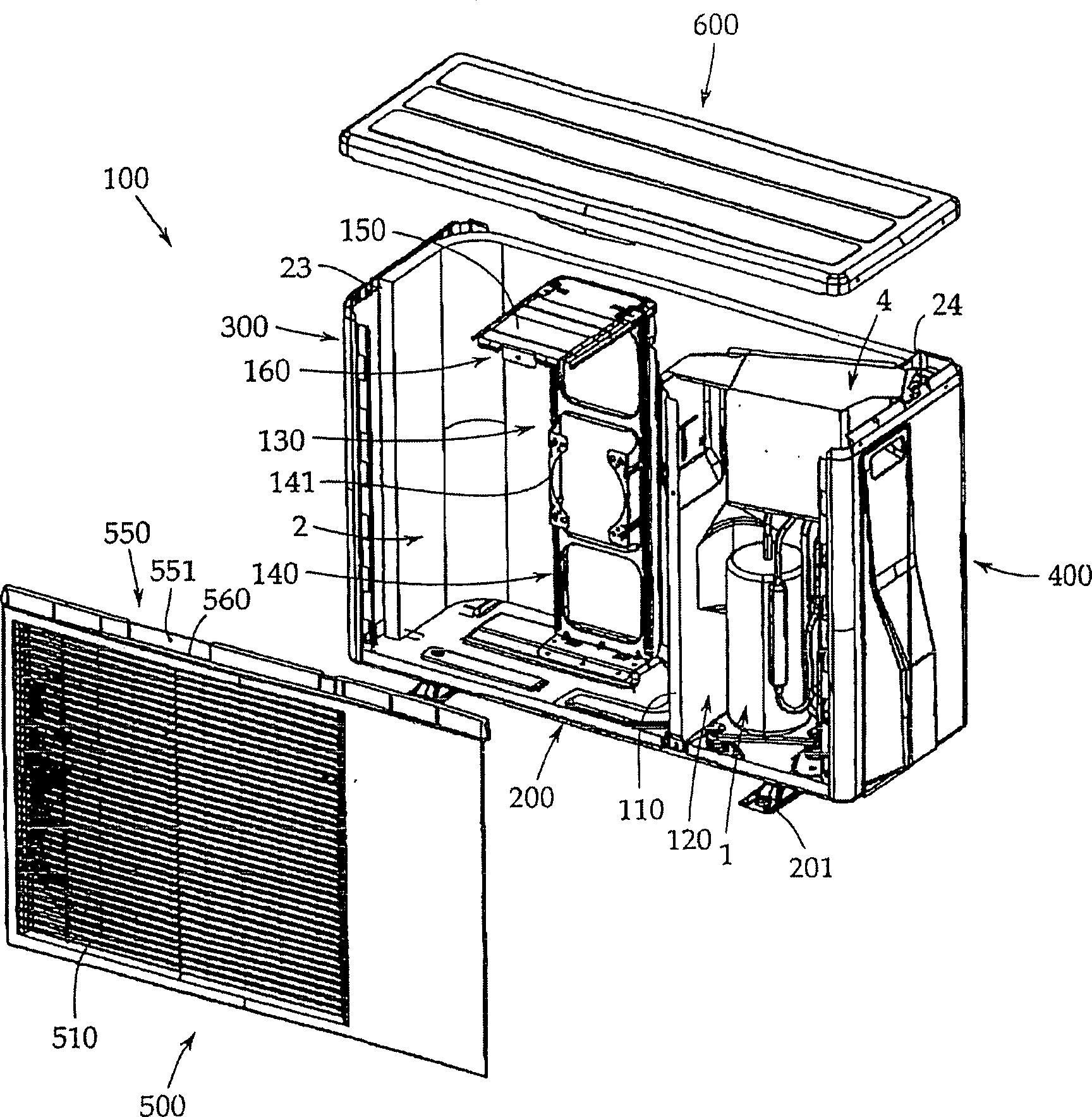 Outdoor unit of air conditioner