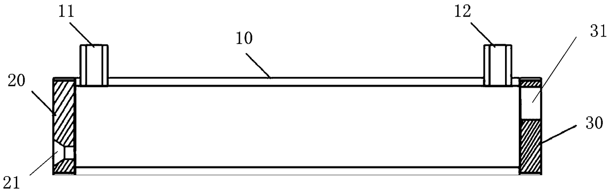 Sample detection device based on herriott multiple reflection cell