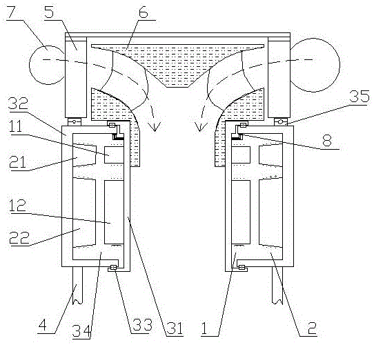 Integrated reversed assembling mixed-flow type hydraulic generator