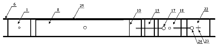 Switch-on type and continuous inflow type dual-purpose density current test device and method