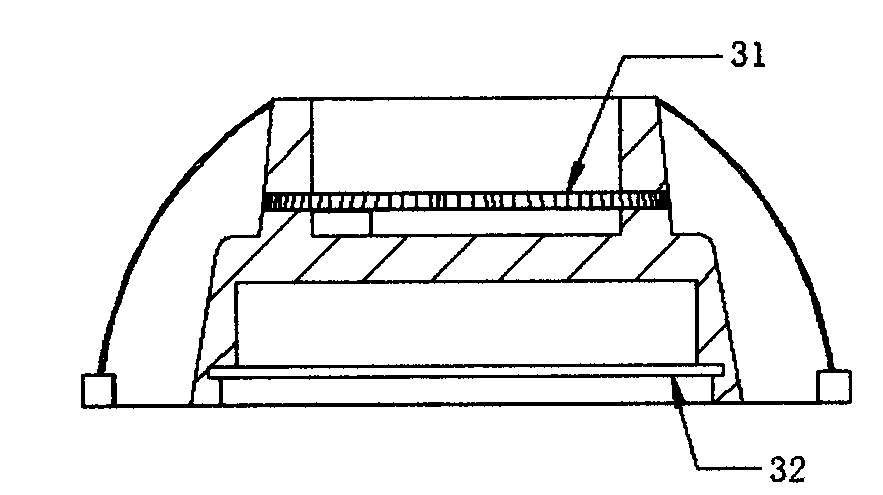 Low-voltage LED spotlight