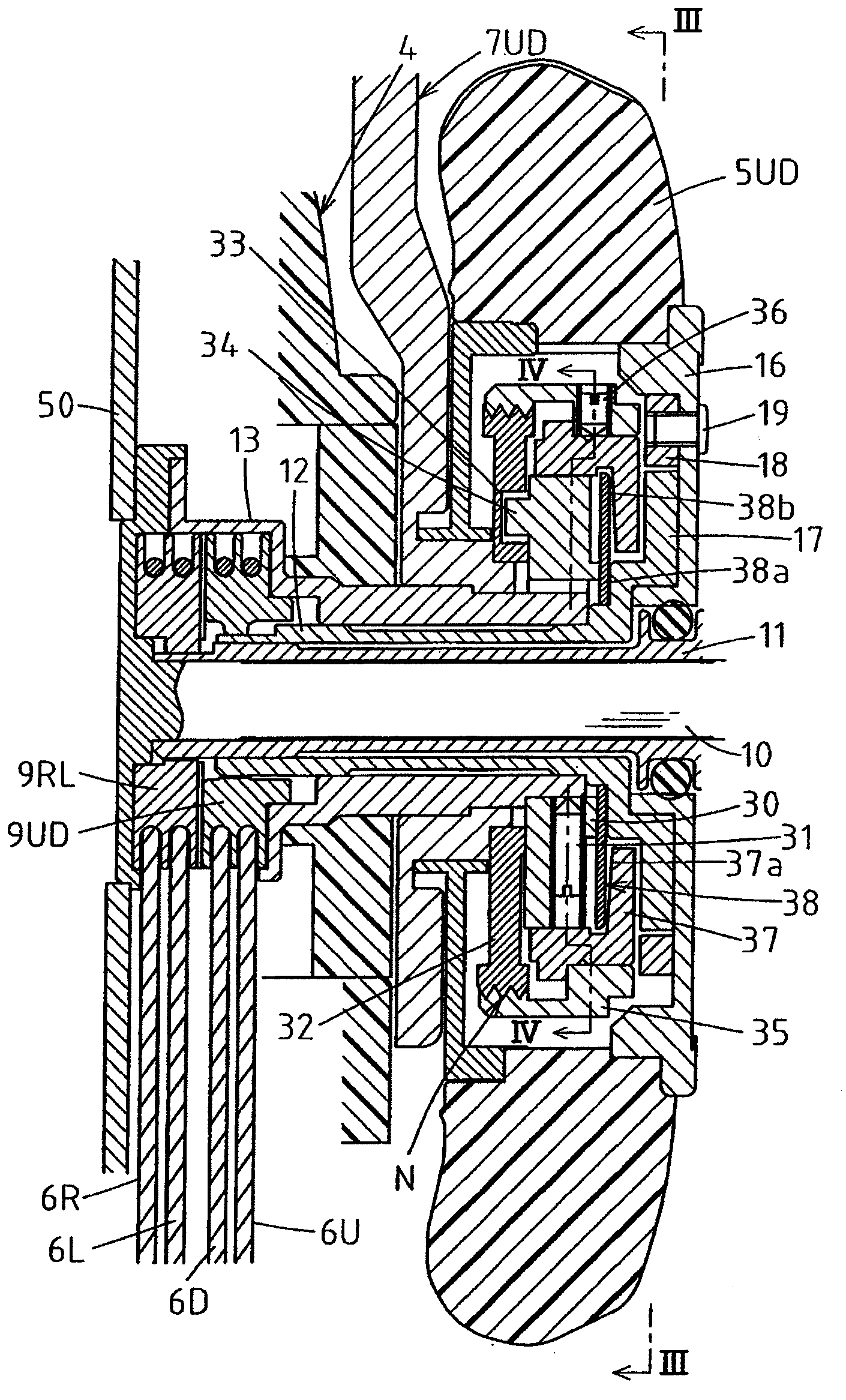 Bent state holding mechanism of an endoscope