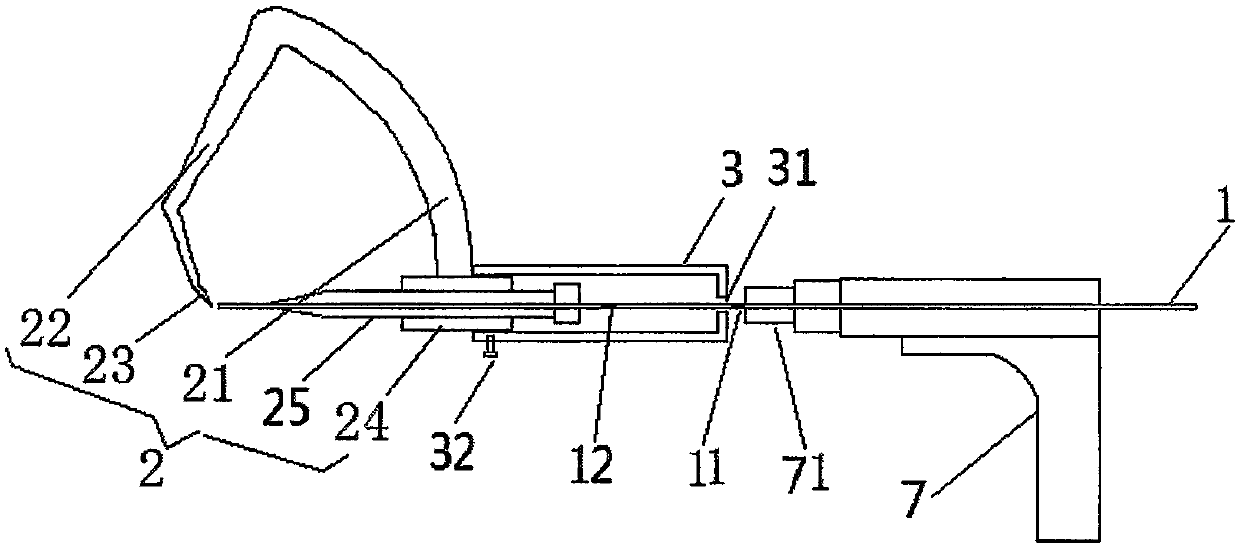 Instrument for safely manufacturing posterior cruciate ligament tibia tunnel