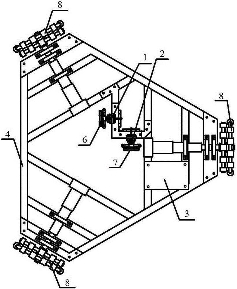 Navigation and positioning method for indoor mobile robot