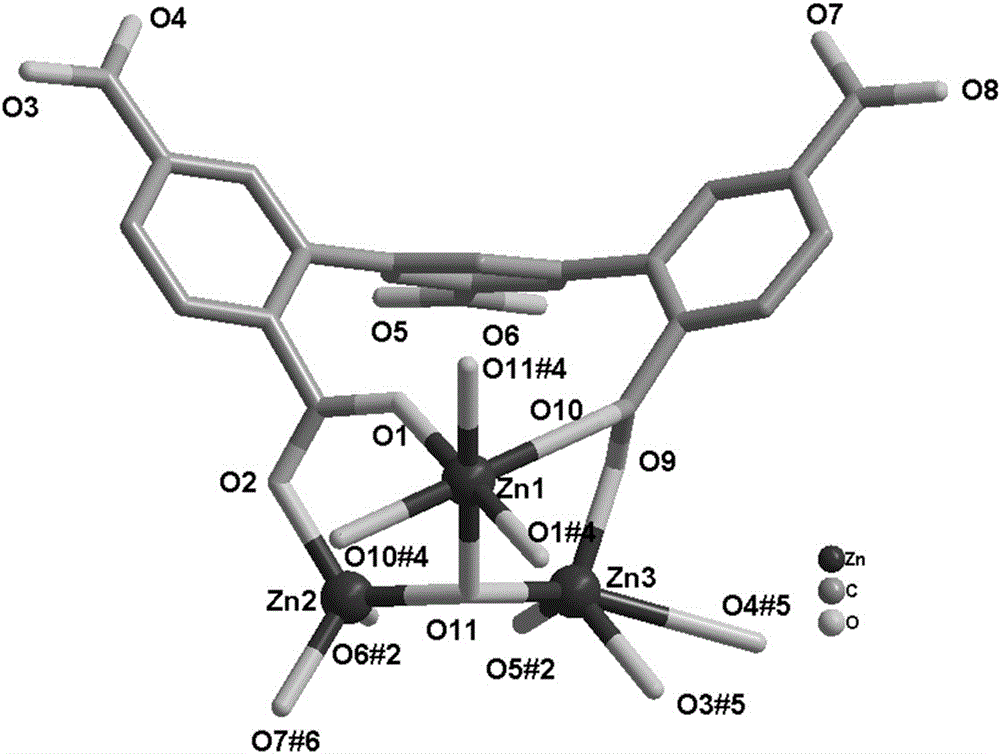 Supported metal-organic framework composite material, and preparation method and application thereof