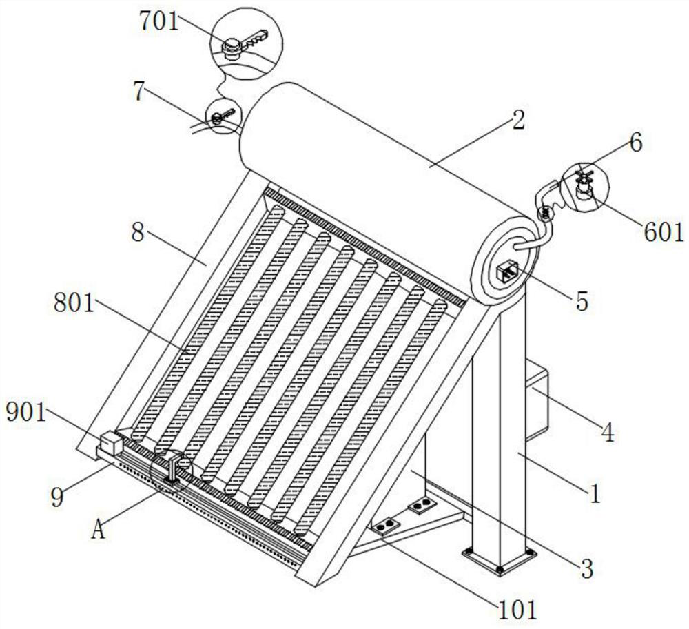 Solar heat storage device based on graphene-based composite material