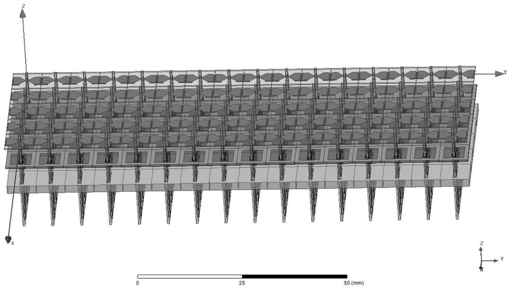 Array antenna radiation and scattering comprehensive optimization method based on electromagnetic cancellation