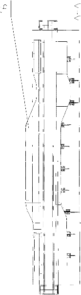 Automatic welding machine for automobile main beams