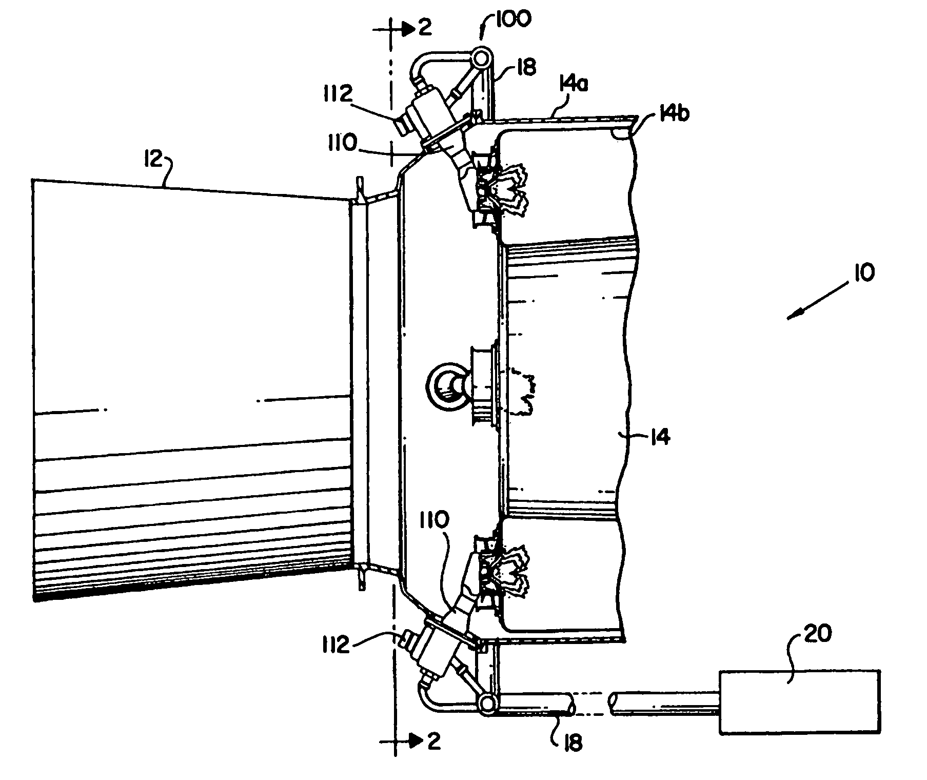 Proportional fuel pressure amplitude control in gas turbine engines