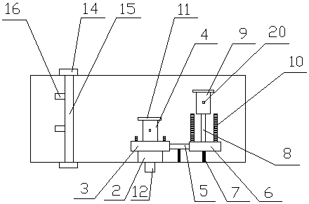 Wire storage box special for arrangement of network connecting wires of computer room