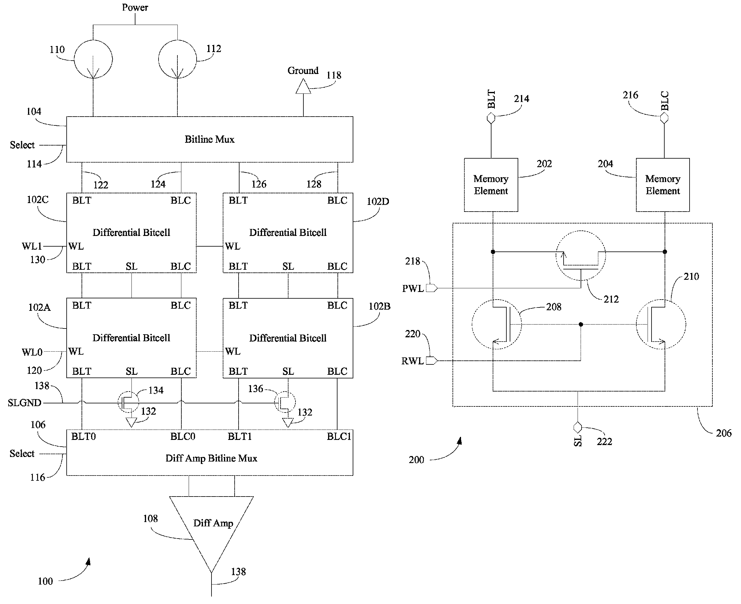 Differential bit cell