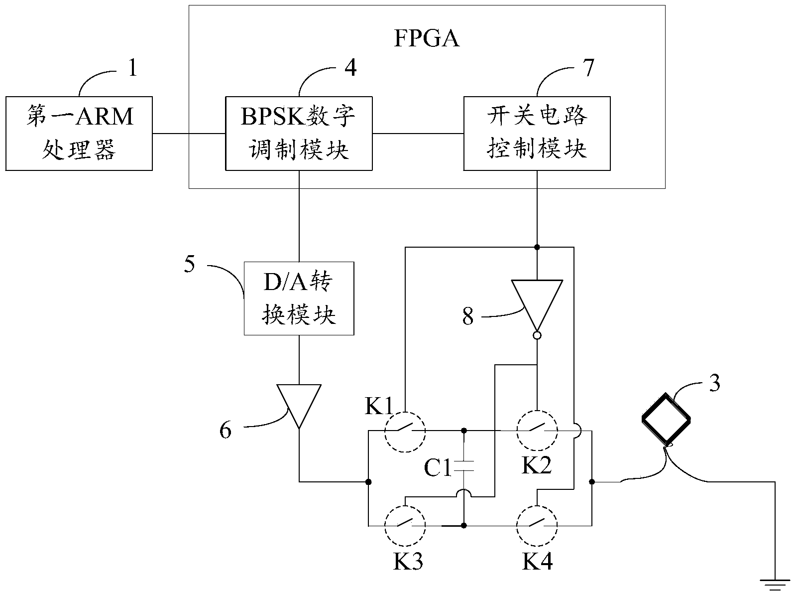 Modulator, demodulator, modulation method and demodulation method for low-frequency magnetic induction communication