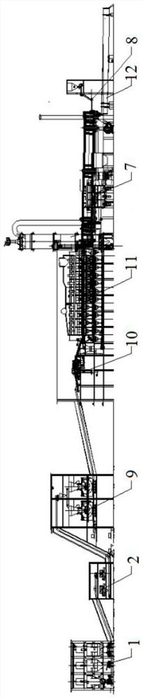 Iron powder cold pressing reduction device and method