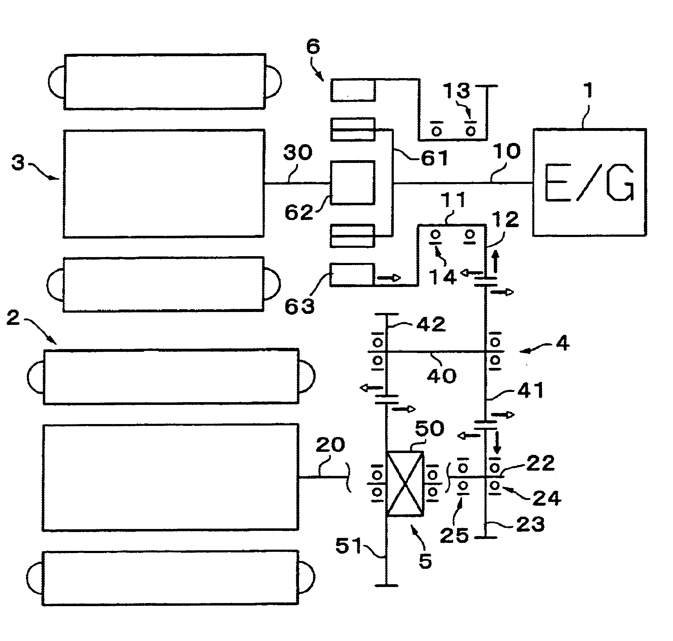 Driving apparatus having a shaft support structure