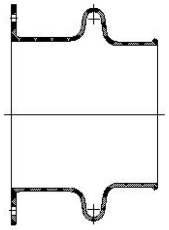 Lightweight optimization method for aviation corrugated pipe adhesive film structure