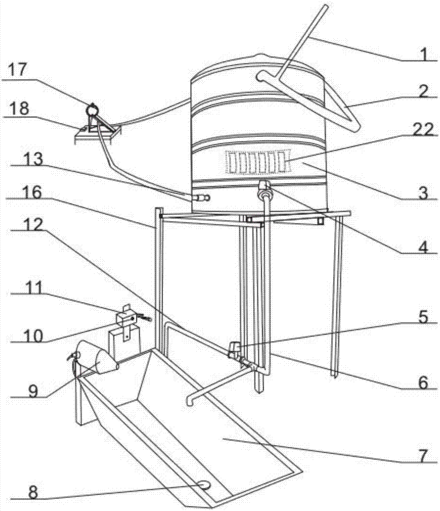 Full automatic water dispensing system