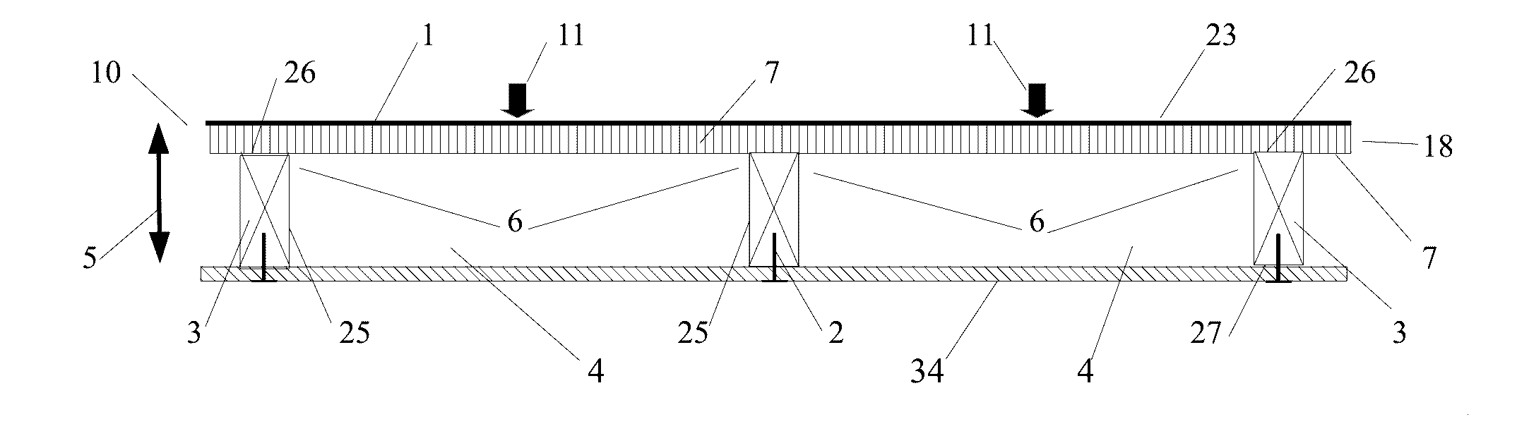 Stiffened Frame Supported Panel