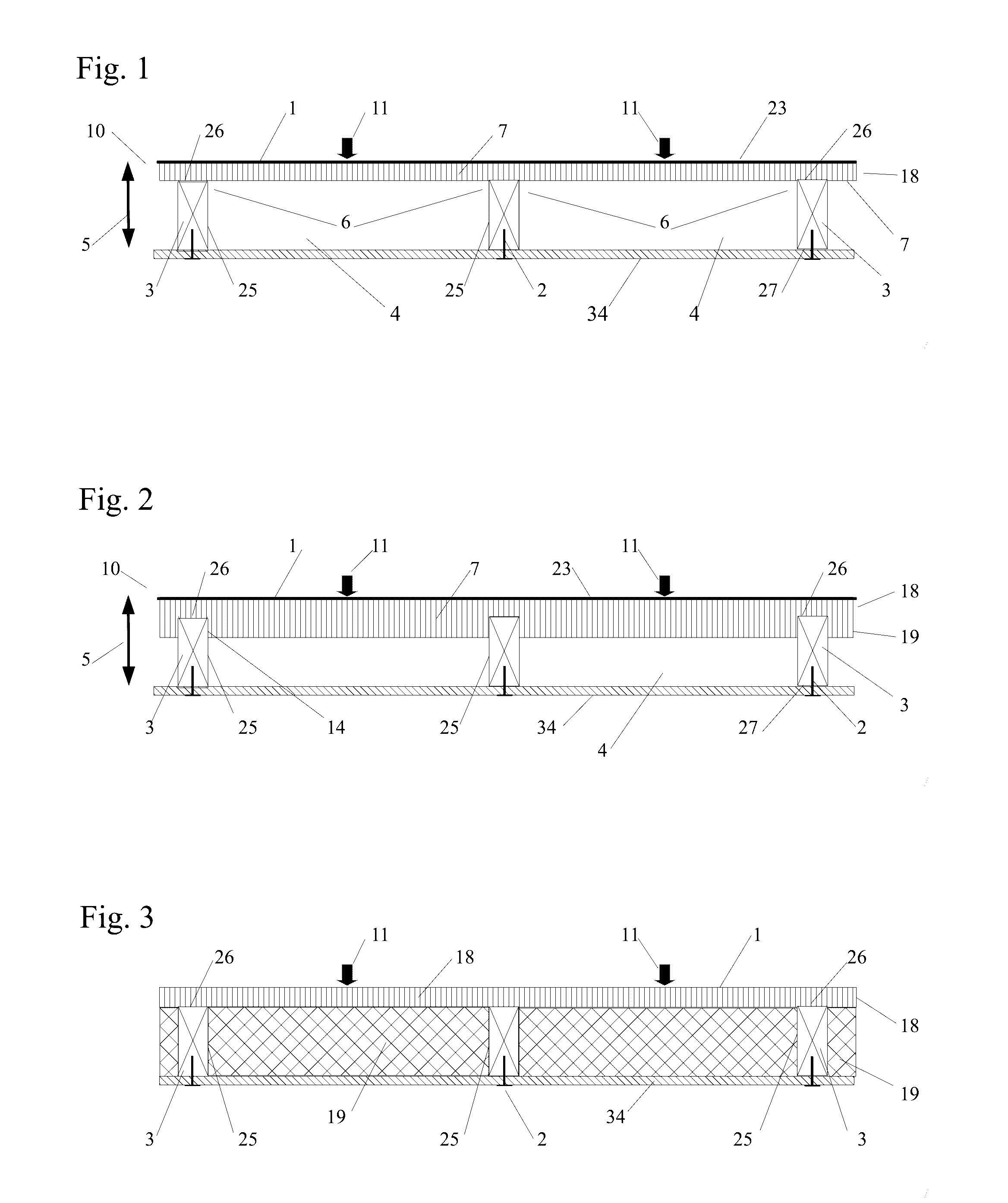 Stiffened Frame Supported Panel