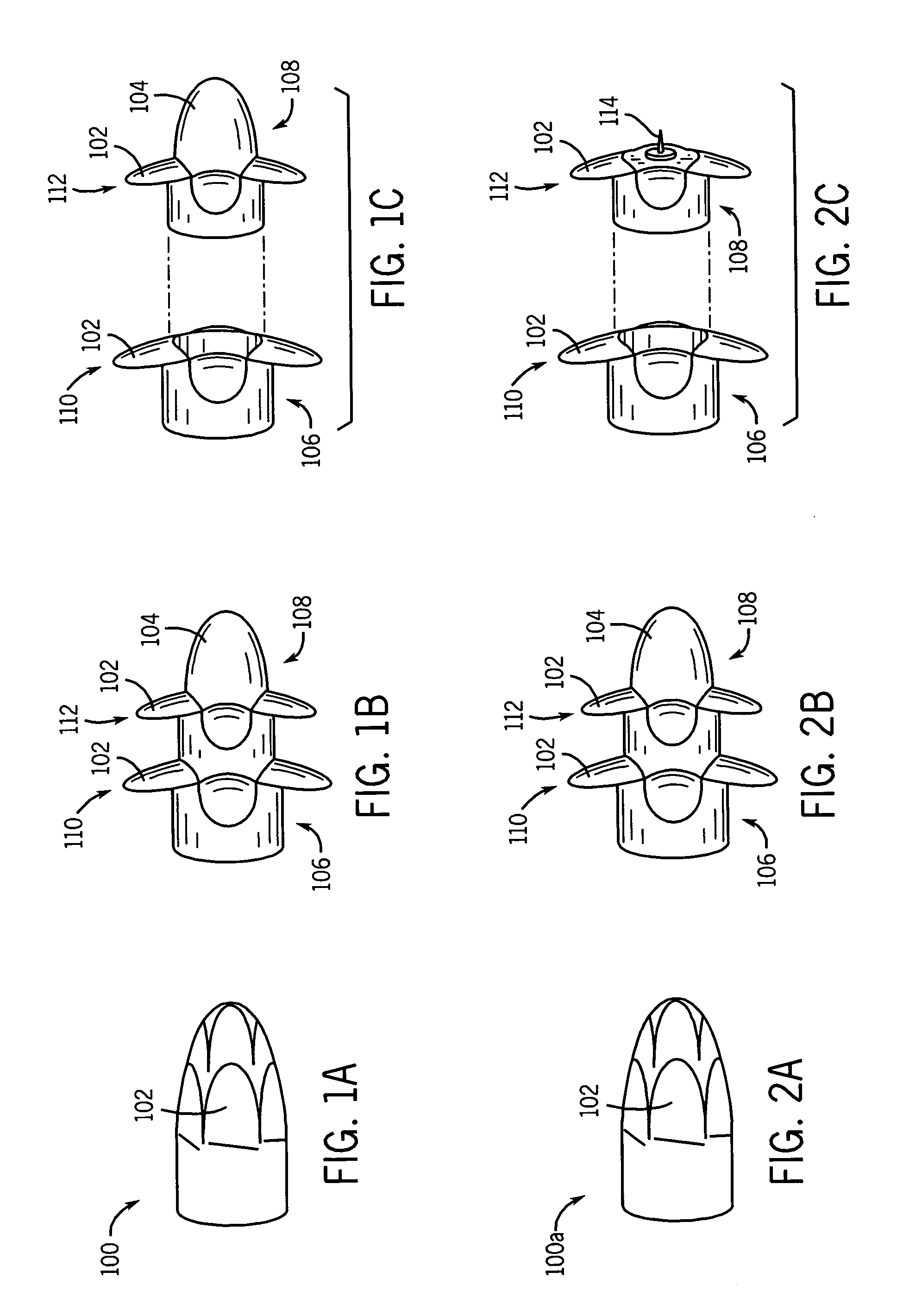 Deployable bullets