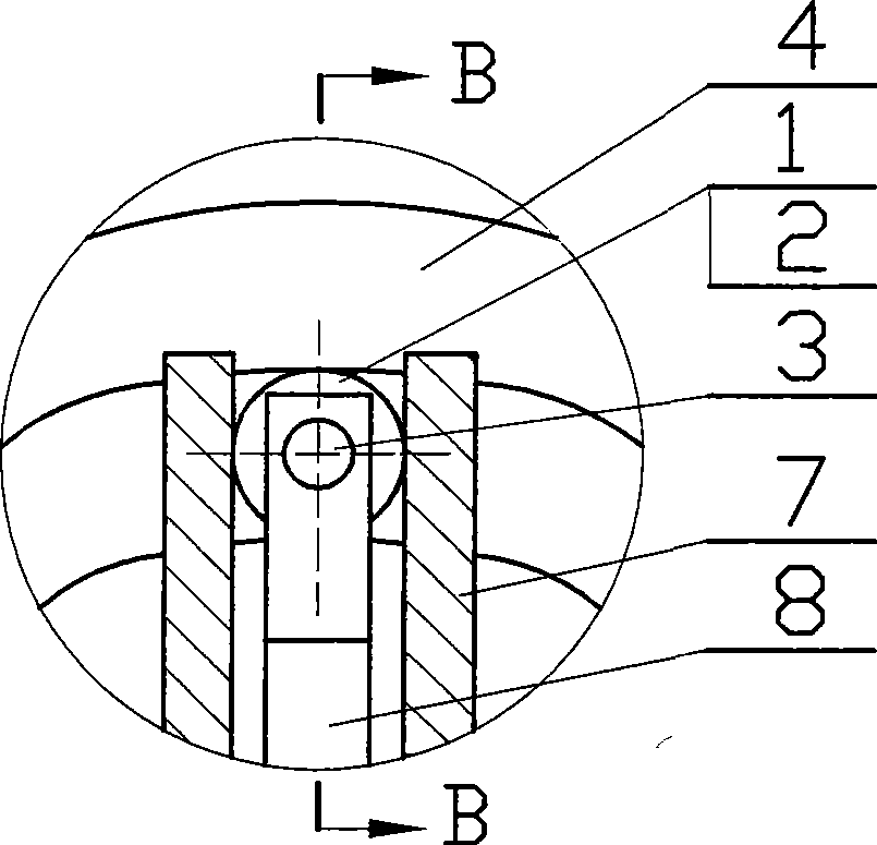 Internal wave type non-crankshaft internal combustion engine