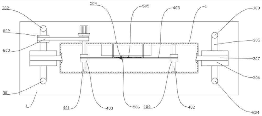 A device for cleaning inner holes of pipe parts