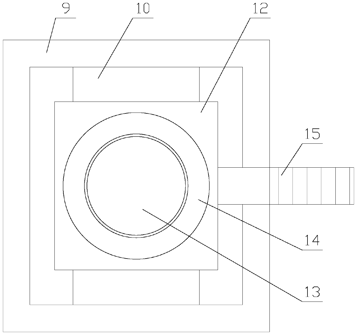 Convenient cloth bag dust removing device used for chemical processing of coal and having anti-clogging function